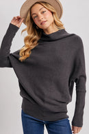 Slouch Dolman Sleeve Pullover-12