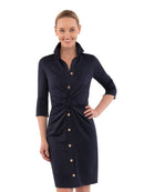 Gretchen Scott Twist & Shout Dress - Solid - COMING SOON-1