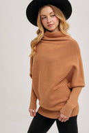 Slouch Dolman Sleeve Pullover - RESTOCKING-43
