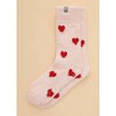 Softies Cozy Marshmallow Crew Socks with Grippers for Women-24