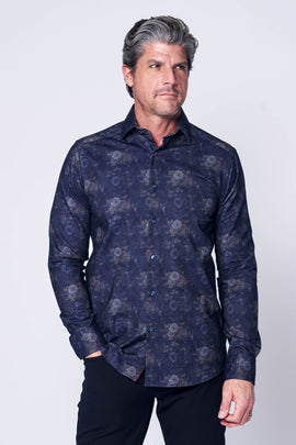 7 Downie 104A Long Sleeve Button Up