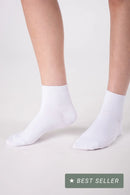 Terrera Ladies Micro Crew Length Bamboo Socks - 2 pack-4