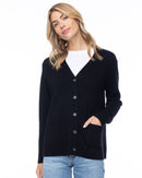 Cashmere Boyfriend Cardigan by Pura Cashmere - ARRIVING SOON-5
