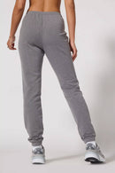 Cozy Fleece Slim Jogger - Htr Steel Grey-3