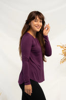 Terrera Georgia Crew Neck Long Sleeve Top-12