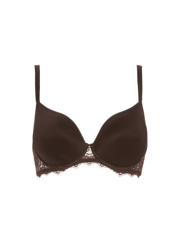 Simone Perele Caresse 3D Plunge Bra-  Cocao