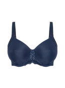 Simone Perele Caresse 3D Plunge INK BLUE  Bra 12A316-2