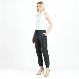 Clara Sunwoo Liquid Leather ™ Drawstring Jogger Pant - 0