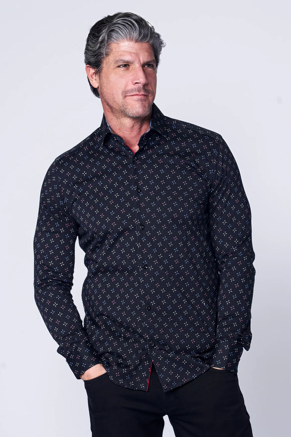 7 Downie 135 B Long Sleeve Button Up