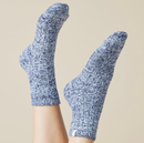Softies Cozy Marshmallow Crew Socks with Grippers for Women-15