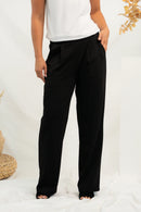 Terrera Matilda Bamboo Pleated Dress Pant-1