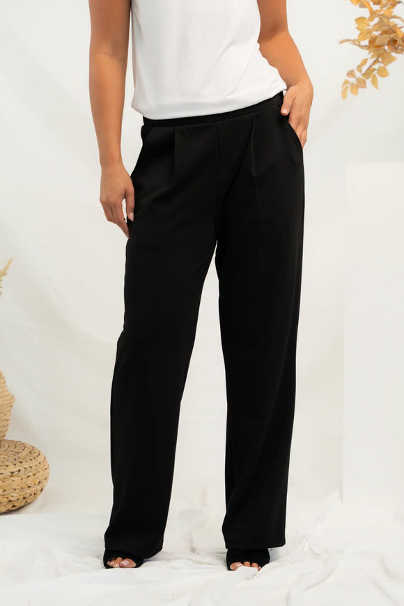 Terrera Matilda Bamboo Pleated Dress Pant