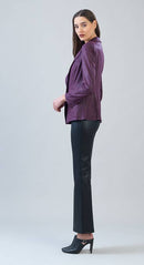 Clara Sunwoo Liquid Leather ™ Signature Pocket Blazer-34