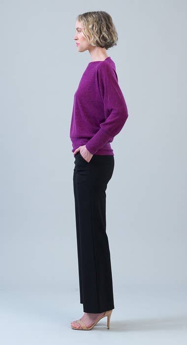 Clara Sunwoo Light Weight Boat Neck Blouson Sweater - COMING SOON