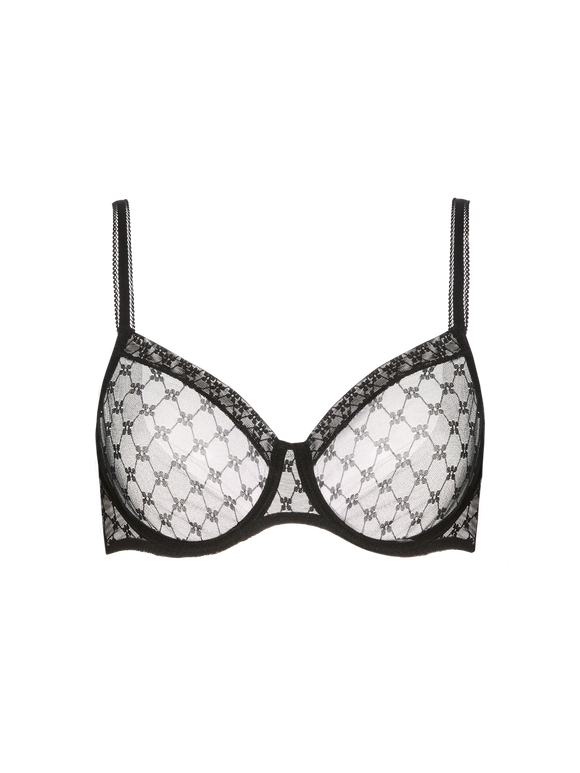Simone Perele Plume Moulded Full Cup Bra - BLACK