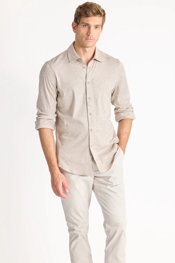 Raffi Aqua Cotton Button up Front Long Sleeve