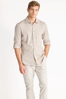 Raffi Aqua Cotton Button up Front Long Sleeve-44