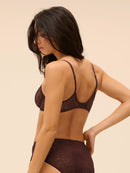 Simone Perele Comete Full Cup Bra - Dark Brown-13