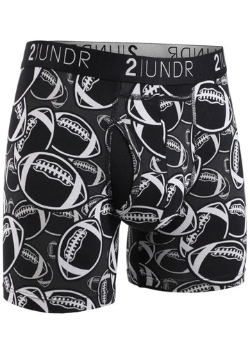 2Undr Swing Shift Boxer Brief Prints - Grid Iron