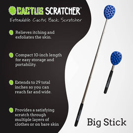 Cactus Scratcher on A Stick