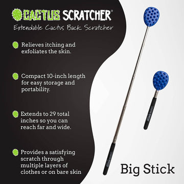 Cactus Scratcher on A Stick