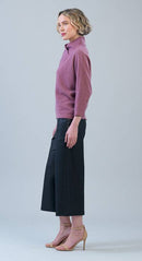 Clara Sunwoo Ribbed Crossover Petalneck Sweater - ARRIVING SOON-3