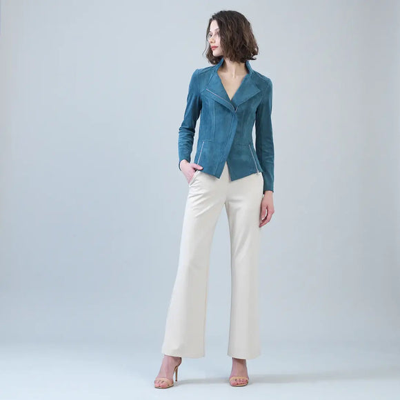 Clara Sunwoo Soft Suede Signature Jacket