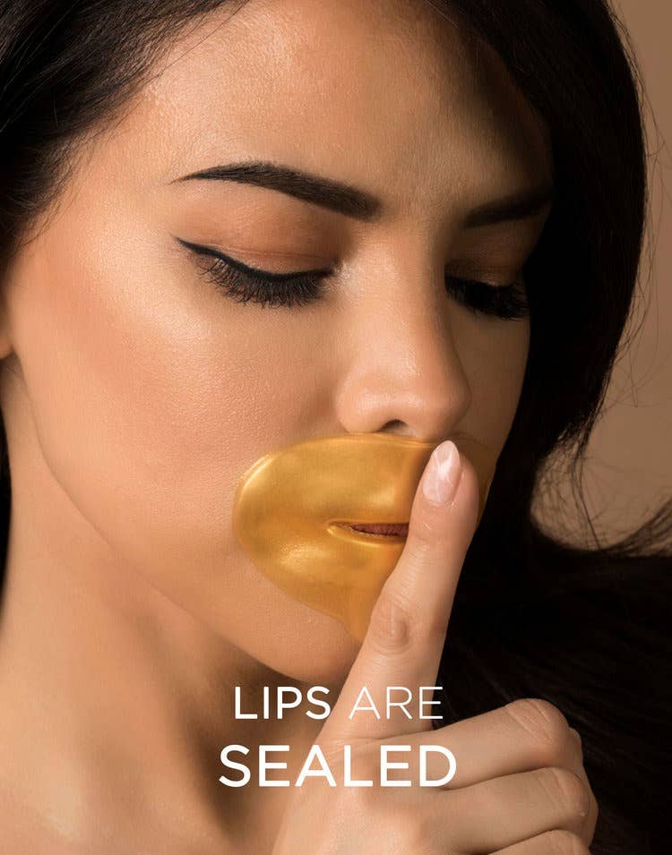 24K Gold Collagen Hydrating Lip Mask