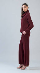 Clara Sunwoo Ultra Soft Travel Knit Turtleneck with Tipped Hem-7