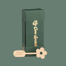 Lip Care Spatula, Gold Daisy-4