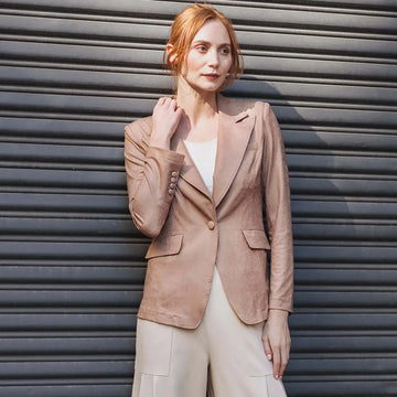 Clara Sunwoo Liquid Leather ™ Signature Pocket Blazer - 0