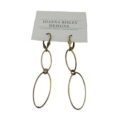 Joanna Bisley Double Oval Earrings | 14Kt Gold Fill