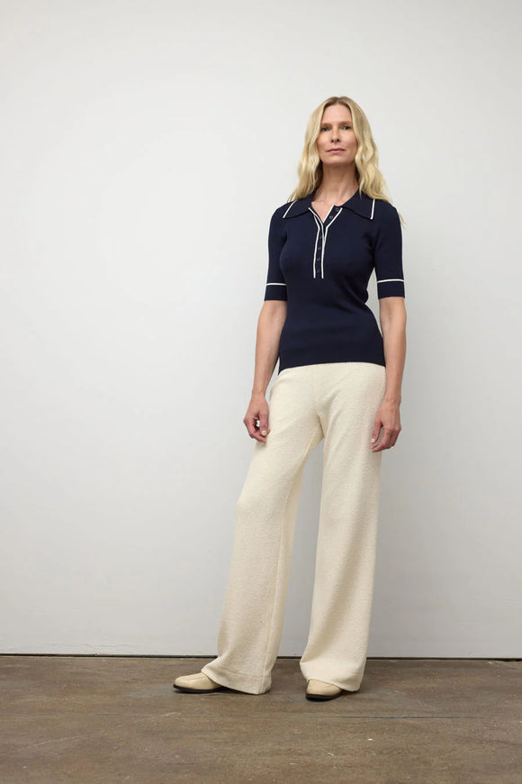 Iris Setlakwe Short Sleeve Polo