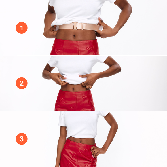 UnderWunder Body Belt for Fashion Styling and Shaping