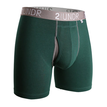 Buy dark-green 2Undr Swing Shift Boxer Brief Solid