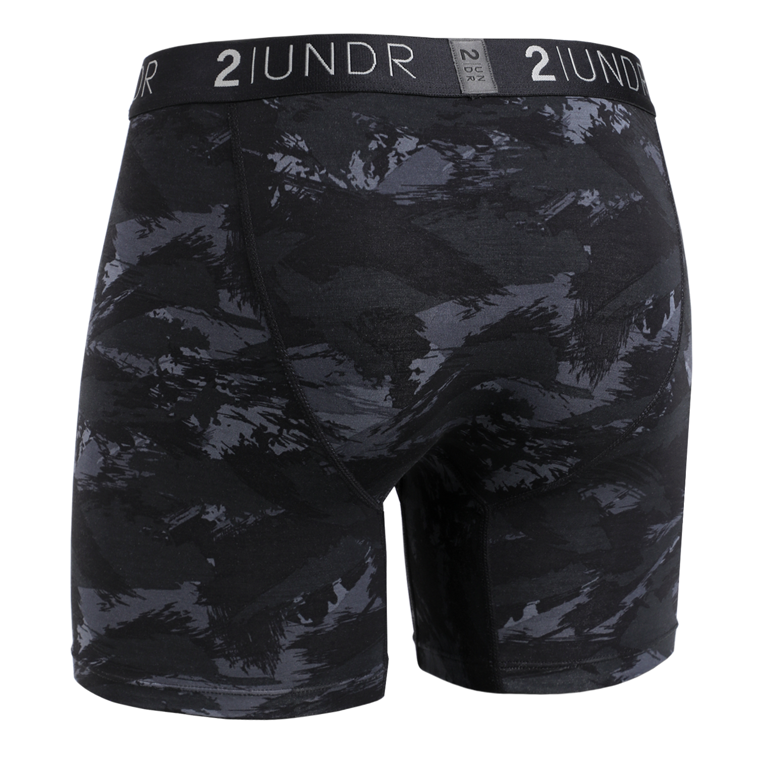 2Undr Swing Shift Boxer Brief Prints - Black Storm