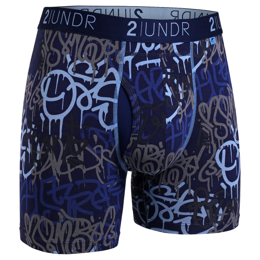 2Undr Swing Shift Boxer Brief Prints - Drippings