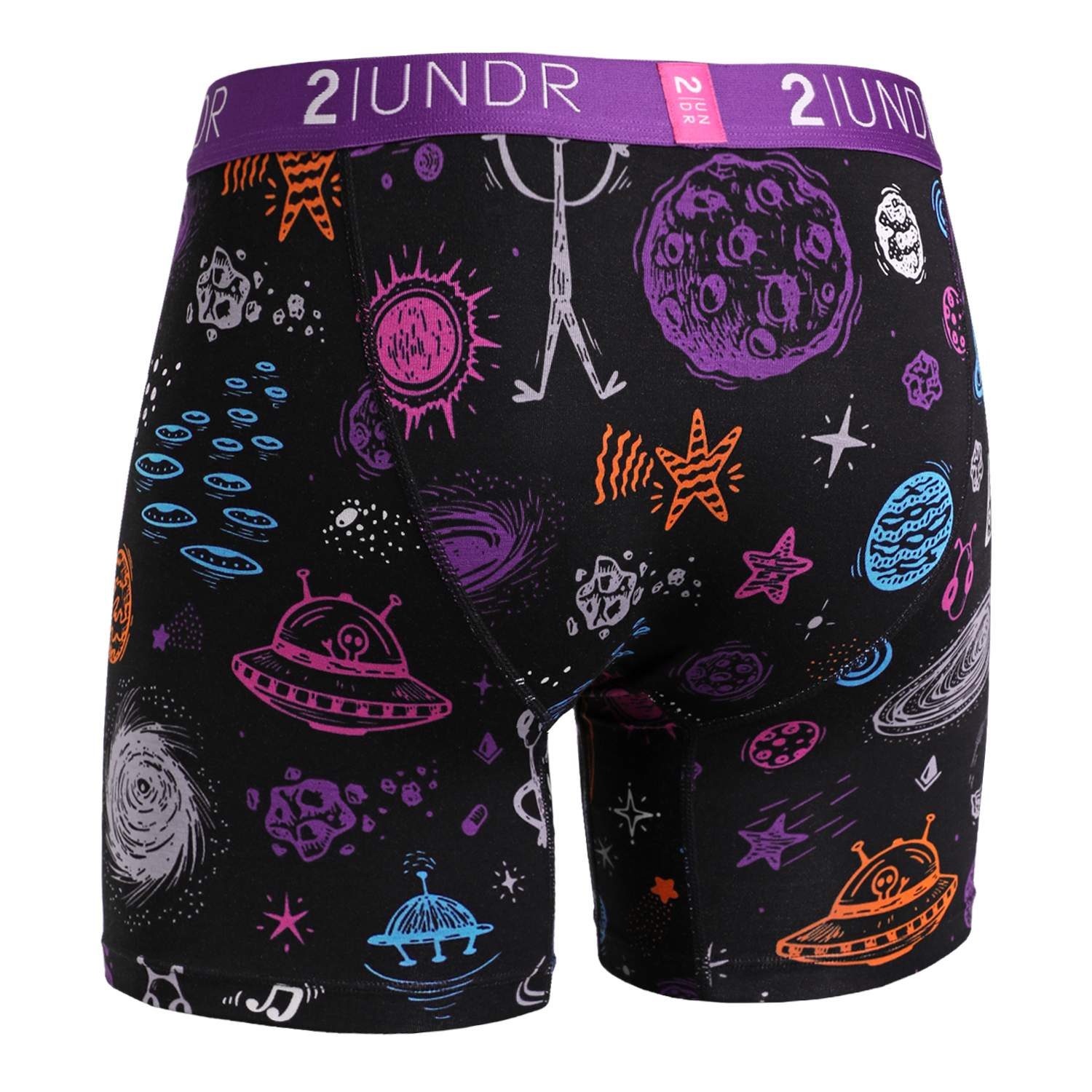 2Undr Swing Shift Boxer Brief Prints - Kosmos - 0