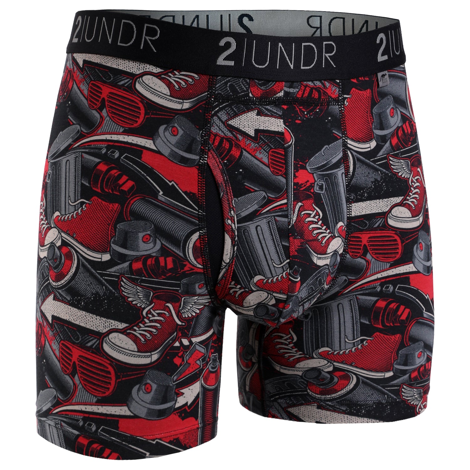 2Undr Swing Shift Boxer Brief Prints - Sneakers