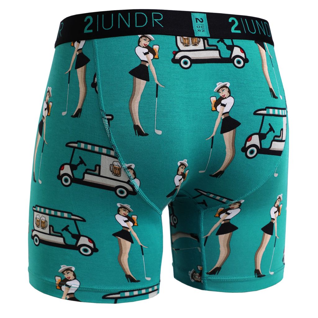 2Undr Swing Shift Boxer Brief Prints - Cart Girl - 0