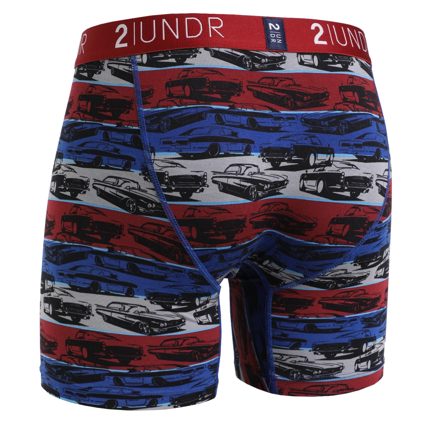 2Undr Swing Shift Boxer Brief Prints - Race Pace