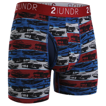 2Undr Swing Shift Boxer Brief Prints - Race Pace
