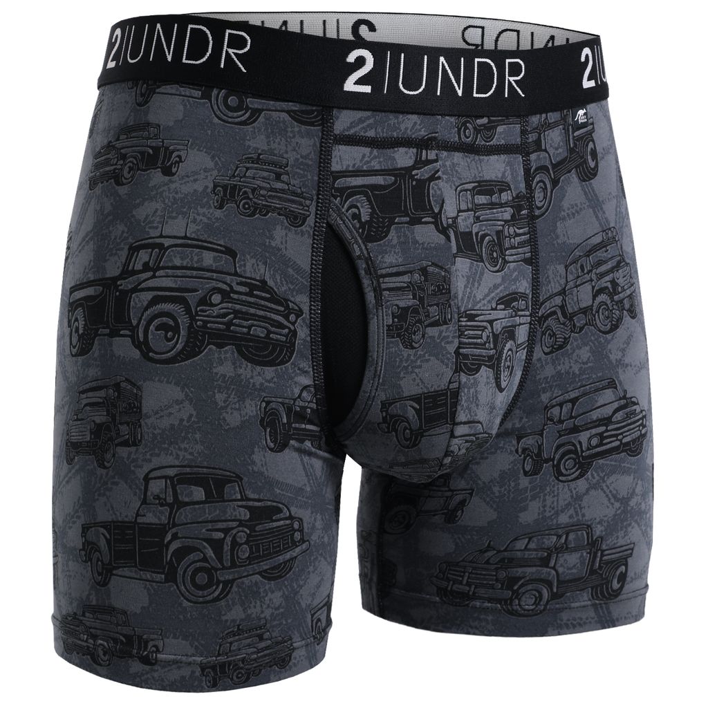 2Undr Swing Shift Boxer Brief Prints - Trucked