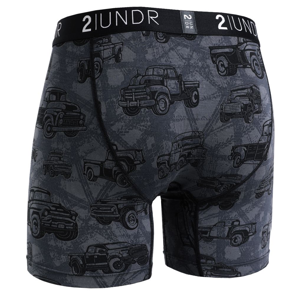 2Undr Swing Shift Boxer Brief Prints - Trucked