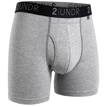 2Undr Swing Shift Boxer Brief Heathered Solid - 0