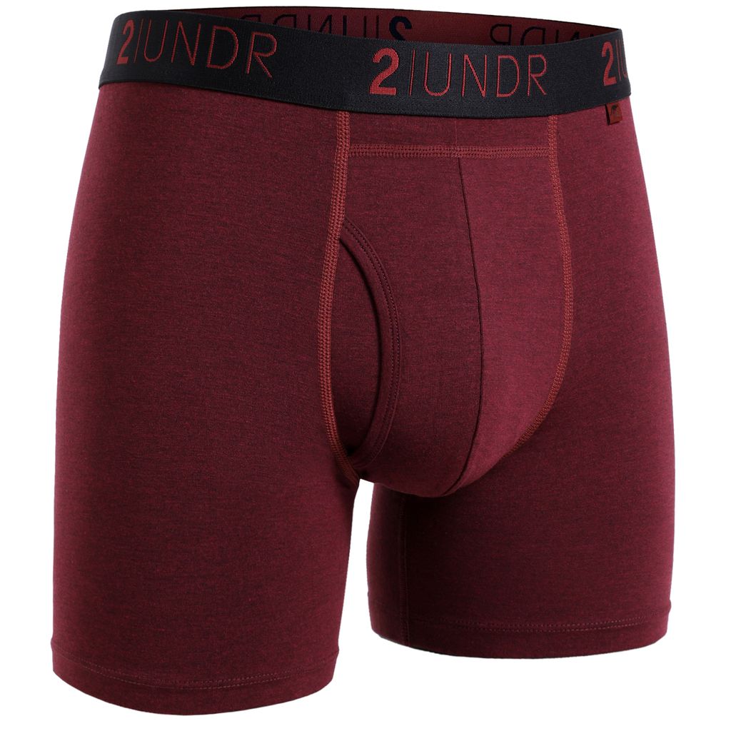 Buy ruby 2Undr Swing Shift Boxer Brief Heathered Solid