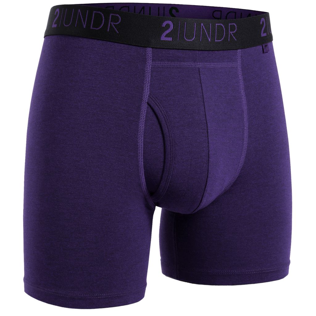 2Undr Swing Shift Boxer Brief Heathered Solid