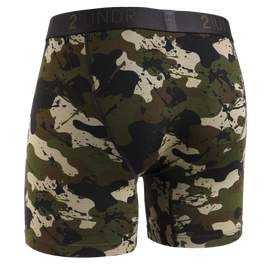 2Undr Swing Shift Boxer Brief Prints - Army - 0