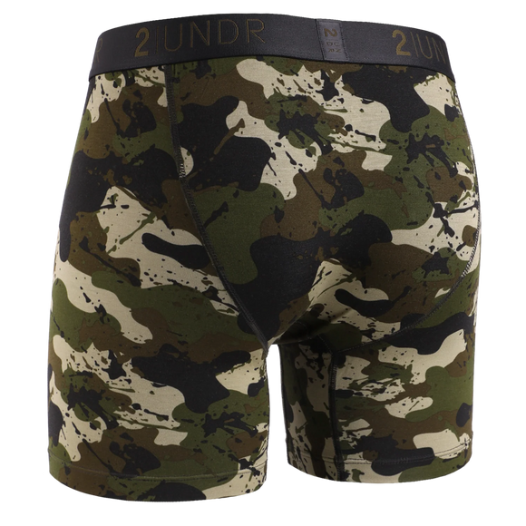 2Undr Swing Shift Boxer Brief Prints - Army
