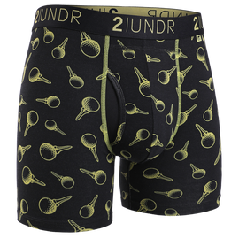 2Undr Swing Shift Boxer Brief Prints - Gold Tees